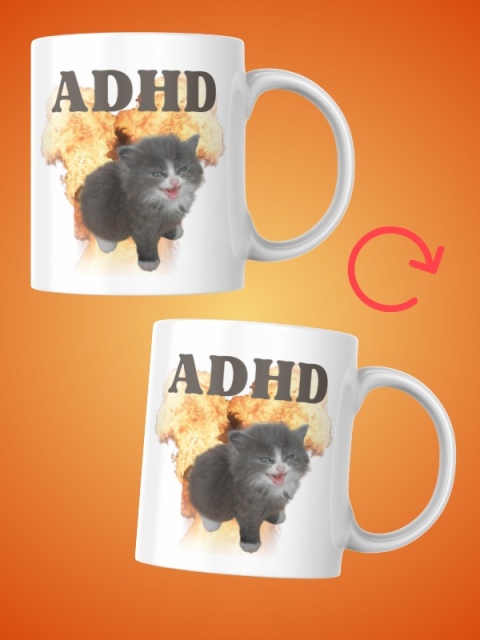 Kubek "ADHD" 330 ml