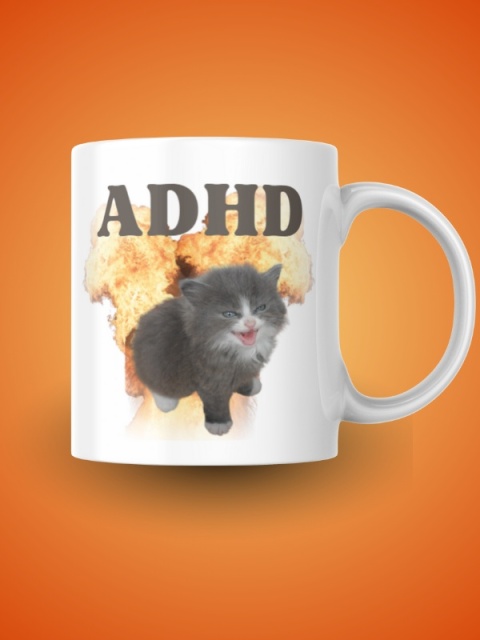 Kubek "ADHD" 330 ml