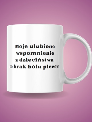 Kubek "Ból pleców" 330 ml