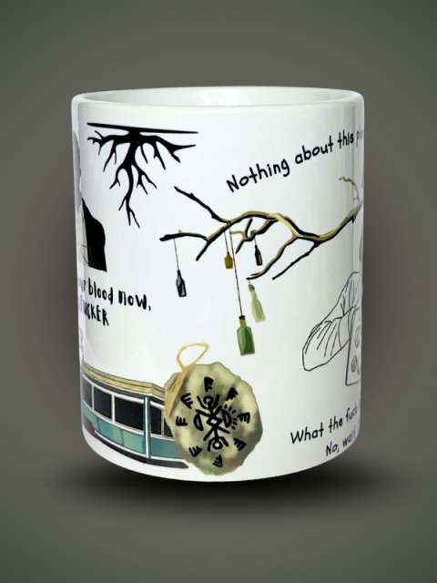 Kubek inspirowany "From/Stamtąd" 330 ml