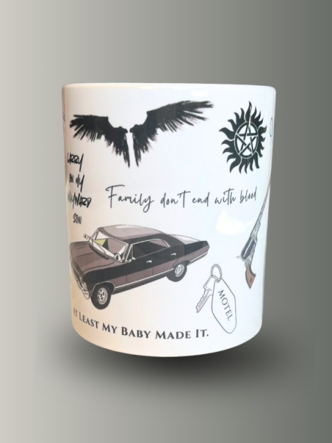 Kubek inspirowany "Supernatural" 330 ml
