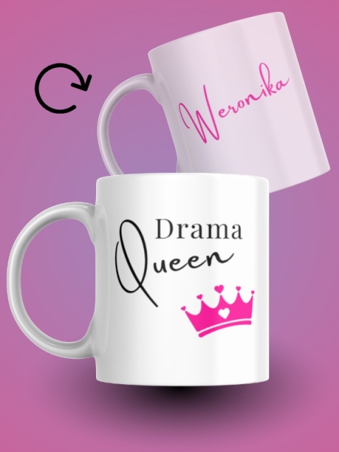 Kubek personalizowany "Drama Queen" 330 ml