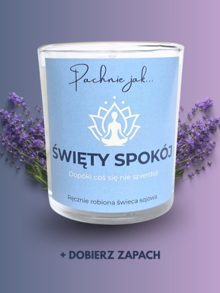 Świeca "Święty spokój" 180 ml