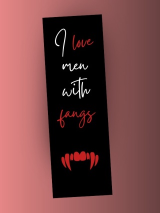 Zakłaka do książki | i love men with fangs