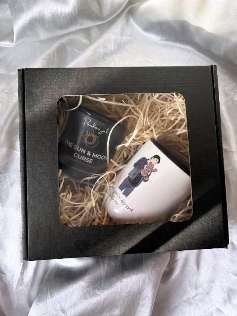 Zestaw inspirowany TVD | Świeca 180 ml + kubek 330 ml